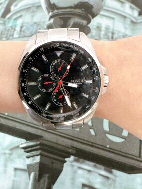 Fossil BQ2550 Multifunction Autocross Men's Watch Day Date Indicator